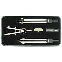【未使用】【中古】ウチダ KD型製図器 KJセット 『KJ 7品組』 010-0012 設計製図用品