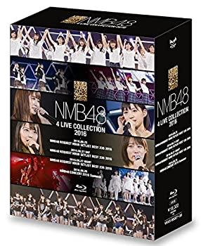 【未使用】【中古】NMB48 4 LIVE COLLECTION 2016 [Blu-ray]当店取り扱いの中古品についてこちらの商品は中古品となっております。 付属品の有無については入荷の度異なり、商品タイトルに付属品についての記載がない場合もございますので、ご不明な場合はメッセージにてお問い合わせください。 買取時より付属していたものはお付けしておりますが、付属品や消耗品に保証はございません。中古品のため、使用に影響ない程度の使用感・経年劣化（傷、汚れなど）がある場合がございますのでご了承下さい。また、中古品の特性上ギフトには適しておりません。当店は専門店ではございませんので、製品に関する詳細や設定方法はメーカーへ直接お問い合わせいただきますようお願い致します。 画像はイメージ写真です。ビデオデッキ、各プレーヤーなど在庫品によってリモコンが付属してない場合がございます。限定版の付属品、ダウンロードコードなどの付属品は無しとお考え下さい。中古品の場合、基本的に説明書・外箱・ドライバーインストール用のCD-ROMはついておりませんので、ご了承の上お買求め下さい。当店での中古表記のトレーディングカードはプレイ用でございます。中古買取り品の為、細かなキズ・白欠け・多少の使用感がございますのでご了承下さいませ。ご返品について当店販売の中古品につきまして、初期不良に限り商品到着から7日間はご返品を受付けておりますので 到着後、なるべく早く動作確認や商品確認をお願い致します。1週間を超えてのご連絡のあったものは、ご返品不可となりますのでご了承下さい。中古品につきましては商品の特性上、お客様都合のご返品は原則としてお受けしておりません。ご注文からお届けまでご注文は24時間受け付けております。当店販売の中古品のお届けは国内倉庫からの発送の場合は3営業日〜10営業日前後とお考え下さい。 海外倉庫からの発送の場合は、一旦国内委託倉庫へ国際便にて配送の後にお客様へお送り致しますので、お届けまで3週間から1カ月ほどお時間を頂戴致します。※併売品の為、在庫切れの場合はご連絡させて頂きます。※離島、北海道、九州、沖縄は遅れる場合がございます。予めご了承下さい。※ご注文後、当店より確認のメールをする場合がございます。ご返信が無い場合キャンセルとなりますので予めご了承くださいませ。