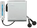 【中古】SHARP アウビィ MD-DS70-S 1ビットポータブルMDプレーヤー(シルバー)