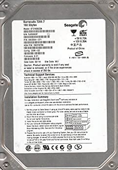 【中古】【輸入・日本仕様】ST3160023A Seagate Barracuda 7200.7 160GB ハードディスク