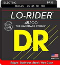 【未使用】【中古】DR ベース弦 LO-RIDER ステンレス .045-.100 MLH-45