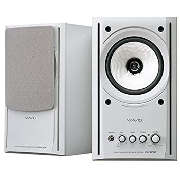 【中古】ONKYO WAVIO 77monitor アンプ内蔵スピーカー 15W 15W GX-77M(W) /ホワイト