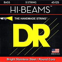 【中古】DR ベース弦 5弦 HI-BEAM ステンレス .045-.125 MR5-45