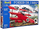【未使用】【中古】ドイツレベル 1/28 フォッカー Dr.1 04744 プラモデル