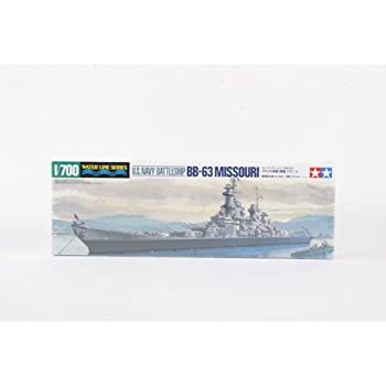 【中古】タミヤ 1/700 ウォーターラインシリーズ ミズーリ