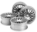 【未使用】【中古】タミヤ R/C SPARE PARTS SP-1046 ミディアムナロー18本スポークホイール (0)