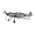 【中古-非常に良い】タミヤ 1/72 ウォーバードコレクション No.50 ドイツ空軍 メッサーシュミット Bf109E-3 プラモデル 60750