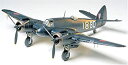 【中古-非常に良い】タミヤ 1/48 傑作機シリーズ No.64 イギリス空軍 ブリストル ボーファイターMk.VI 夜間戦闘機 プラモデル 61064