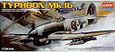 【未使用】【中古】アカデミー 1/72 1664ホーカー・タイフーン1B プラモデル