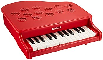 【中古】KAWAI ミニピアノ P-25 (ローズレッド)