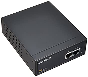 【中古】【輸入・日本仕様】BUFFALO IEEE802.3af PoEインジェクタ 1chタイプ BIJ-POE-1PR