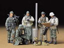 【中古】タミヤ 1/35 ミリタリーミニチュアシリーズ No.212 ドイツ陸軍 歩兵 野戦会議セット プラモデル 35212