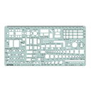 【中古-非常に良い】ドラパス テンプレート インテリア 31-501 E-501