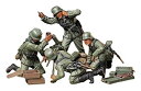 【未使用】【中古】タミヤ 1/35 ミリタリーミニチュアシリーズ No.193 ドイツ陸軍 歩兵迫撃砲チームセット プラモデル 35193