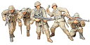 【未使用】【中古】タミヤ 1/35 ミリタリーミニチュアシリーズ No.196 ドイツ陸軍 歩兵 アタックチームセット プラモデル 35196