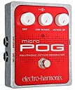 【未使用】【中古】electro-harmonix エレクトロハーモニクス エフェクター ポリフォニックオクターブジェネレーター Micro POG 【国内正規...