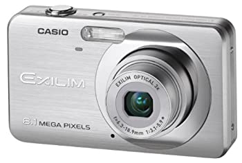 【未使用】【中古】CASIO デジタルカメラ EXILIM (エクシリム) EX-Z80 シルバー EX-Z80SR