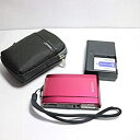【中古】ソニー SONY デジタルカメラ Cybershot (1010万画素/光学x5/デジタルx10/レッド) DSC-T300 R