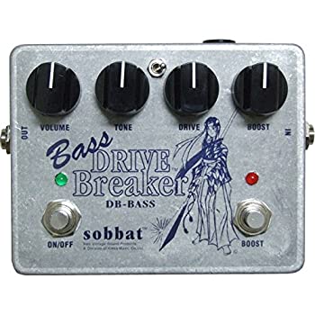 【中古-非常に良い】sobbat ソバット エフェクター ベース用オーバードライブ DRIVE Breaker Bass SB-DBB