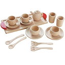 【中古-非常に良い】木製おもちゃのだいわ ミニ 食器セット