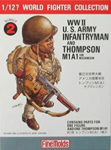 【中古】ファインモールド(FineMolds) 1/12 ワールドファイターコレクション W.W.2アメリカ陸軍歩兵・ロジャース プラモデル FT2