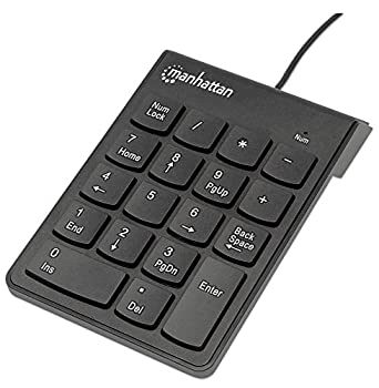 【中古】Manhattan 有線 テンキー ボード (ノートPC・タブレットPCに最適) 176354