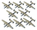 【中古】タミヤ 1/700 ウォーターラインシリーズ No.515 B-25ミッチェル ホーネット搭載機 16機セット プラモデル 31515