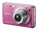 【中古-非常に良い】ソニー SONY デジタルカメラ Cybershot W220 (1210万画素/光学x4/デジタルx8/ピンク) DSC-W220/P