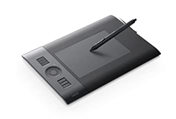 【中古】【輸入 日本仕様】Wacom プロフェッショナルペンタブレット Sサイズ 紙とペンに迫る書き味 Intuos4 PTK-440/K0