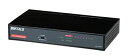 【中古】【輸入・日本仕様】BUFFALO Giga対応 スイッチングHub ブラック LSW4-GT-8NS/BK