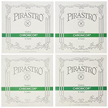 【中古】PIRASTRO CHROMCOR クロムコア 4/4バイオリン弦セット 319020