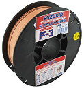 【中古-非常に良い】スター電器製造(SUZUKID)ソリッド軟鋼 0.8φ*5.0kg PF-72