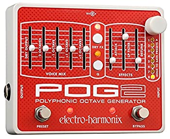 【中古】electro-harmonix エレクトロハーモニクス エフェクター ポリフォニックオクターブジェネレーター POG2 【国内正規品】