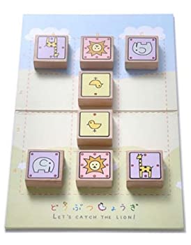 【中古-非常に良い】どうぶつしょうぎ (Let's catch the Lion!) ボードゲーム
