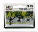 【未使用】【中古】KATO Nゲージ 自転車に乗った中年 24-214 ジオラマ用品