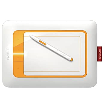 【中古】【輸入・日本仕様】Wacom ペンタブレット Sサイズ フォトショップエレメンツ&ペインターエッセンシャルズ付属 BambooFun CTH-461/W0