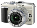 【中古-非常に良い】OLYMPUS ミラーレス一眼 PEN E-PL1レンズキット シャンパンゴールド E-PL1 LKIT GLD