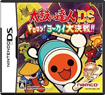 【中古】太鼓の達人DS ドロロン! ヨーカイ大決戦!! 特典 専用タッチペン 金のバチペン付き