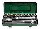 【中古-非常に良い】ASH 6角ソケットレンチセット12.7□×13PCS VJS4101