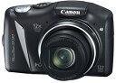 【中古】Canon デジタルカメラ Powershot SX130IS ブラック PSSX130IS(BK) 1210万画素 光学12倍 光学28mm 3.0型液晶
