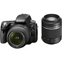 【中古-非常に良い】ソニー SONY デジタル一眼レフ α55(ダブルズームレンズキット) SLT-A55VY
