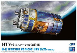 【未使用】【中古】青島文化教材社 1/72 スペースクラフトシリーズ No.2 HTV 宇宙ステーション補給機 プラモデル