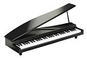 【未使用】【中古】KORG MICROPIANO マイクロピアノ ミニ鍵盤61鍵 ブラック 61曲のデモソング内蔵 自動演奏可能