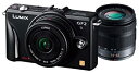 【中古】パナソニック デジタル一眼カメラ GF2 ダブルレンズキット(14mm/F2.5パンケーキレンズ、14-42mm/F3.5-5.6標準ズームレンズ付属)...