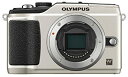 【中古-非常に良い】OLYMPUS ミラーレス一眼 E-PL2 ボディ ゴールド E-PL2 BODY GLD