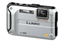 【未使用】【中古】パナソニック デジタルカメラ LUMIX FT3 プレシャスシルバー DMC-FT3-S
