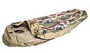 【中古-非常に良い】Mil-Tec スリーピングバッグ カバー 防水 透湿 3層式 - CCE Camo 迷彩