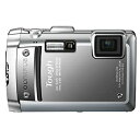 【中古】OLYMPUS 防水デジタルカメラ TG-810 シルバー 1400万画素 広角28mm 光学5倍ズーム 3Dフォト機能 10m防水 2.0m耐衝撃 -10℃耐低温 100kgf耐荷(2)
