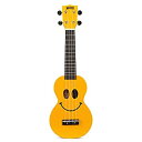 【中古-非常に良い】MAHALO ソプラノ ウクレレ アートシリーズ U-SMILE イエロー