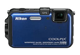 【中古】Nikon デジタルカメラ COOLPIX (クールピクス) AW100 オーシャンブルー AW100BL